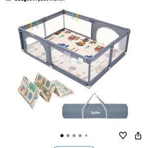 Tohifer Playpen with Mat